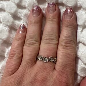 Authentic Pandora Sparkling Daisy Flower Crown Ring